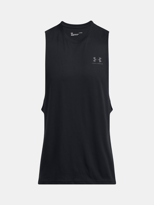 Under Armour Muška majica Under Armour UA LEFT CHEST CUT OFF TANK-BLK