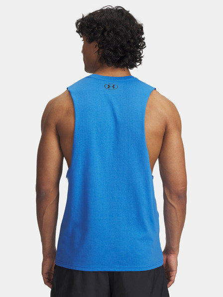 Under Armour Muška majica Under Armour UA LEFT CHEST CUT OFF TANK-BLU