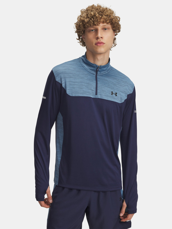 Under Armour Muška majica Under Armour UA Tech Utility 1/4 Zip-BLU