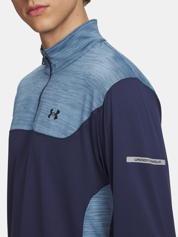 Under Armour Muška majica Under Armour UA Tech Utility 1/4 Zip-BLU