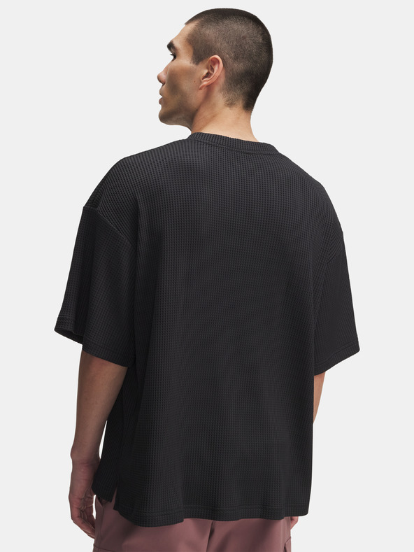 Under Armour Muška majica Under Armour UA Rival Waffle Crew-BLK