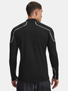 Under Armour Muška majica Under Armour Cold Weather Grid LS Mock-BLK