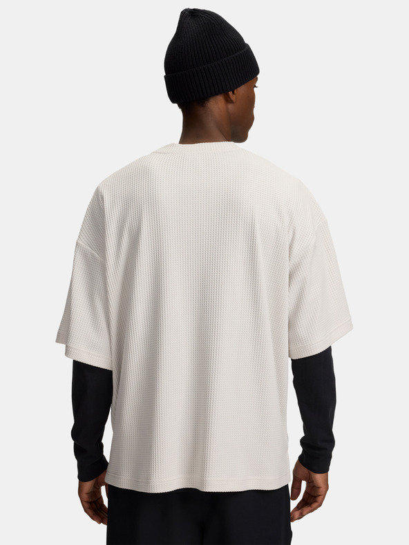 Under Armour Muška majica Under Armour UA Rival Waffle Crew-WHT