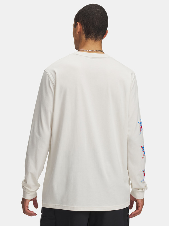 Under Armour Muška majica Under Armour UA 60/40S STACKED STARS LS-BRN