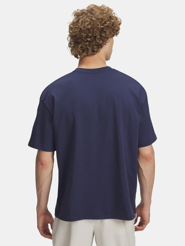 Under Armour Muška majica Under Armour UA HWT WOVEN LABEL SS-BLU