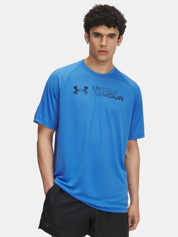 Under Armour Muška majica Under Armour UA Tech Reflective SS-BLU