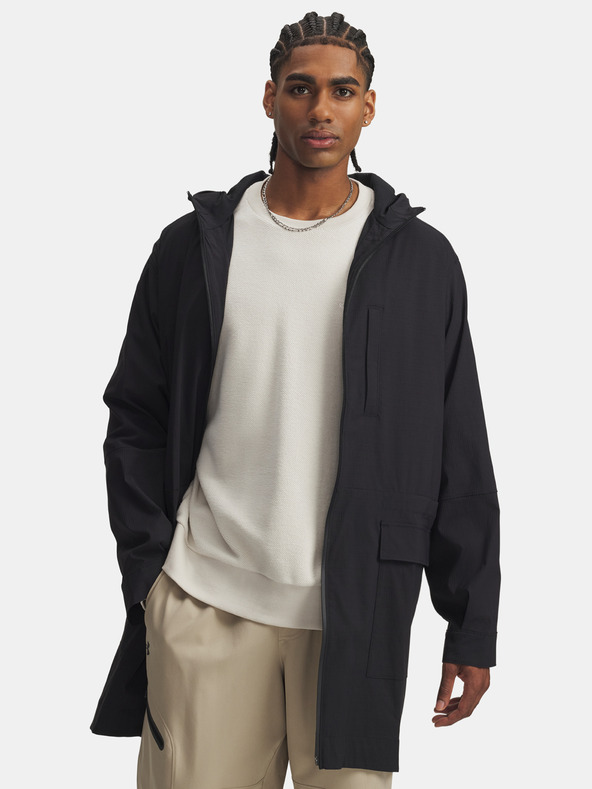 Under Armour Muška jakna Under Armour UA Unstoppable Txt Long Jkt-BLK