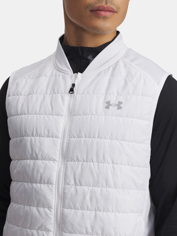 Under Armour Muški prsluk Under Armour UA Launch Insulated Vest-WHT