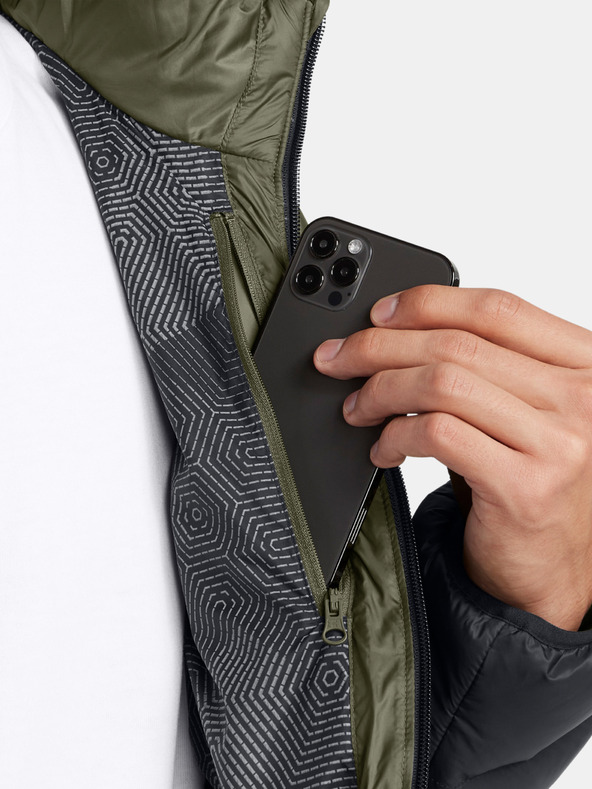 Under Armour Muška jakna Under Armour LEGEND JAKNA S KAPULJAČOM-GRN