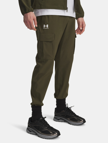 Under Armour Muške sportske hlače Under Armour UA Vibe Woven Cargo Pants-GRN