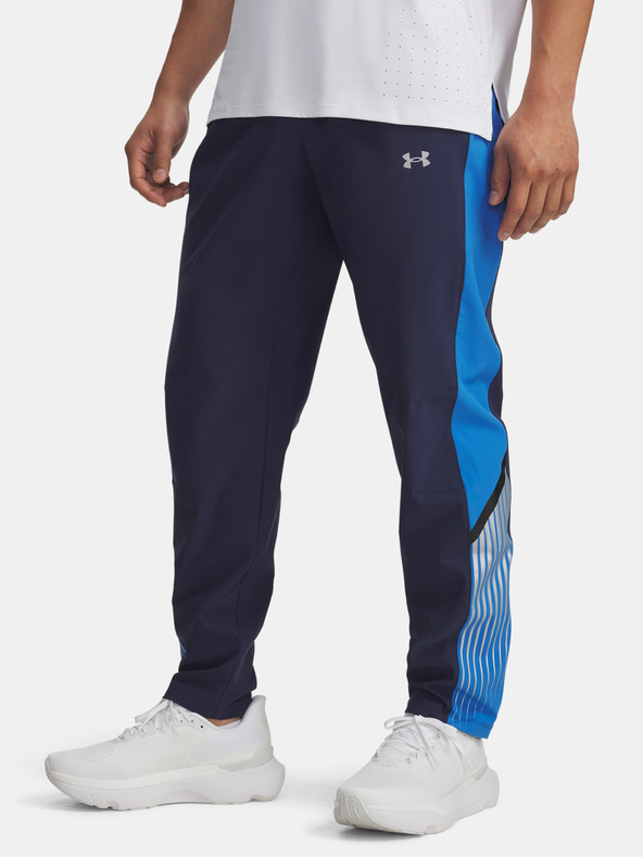 Under Armour Muške sportske hlače Under Armour UA Velociti Storm Pant-BLU