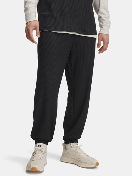 Under Armour Muške trenirke Under Armour UA Rival Waffle Jogger-BLK
