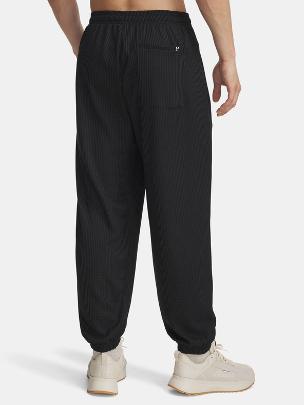 Under Armour Muške trenirke Under Armour UA Rival Waffle Jogger-BLK