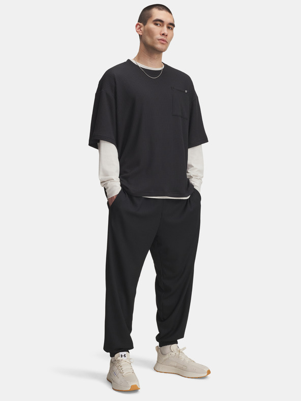 Under Armour Muške trenirke Under Armour UA Rival Waffle Jogger-BLK
