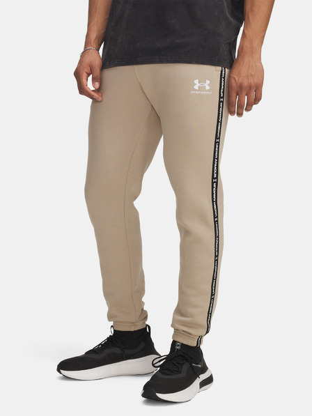 Under Armour Muške trenirke Under Armour UA Icon Fleece Jgr Taping-BRN