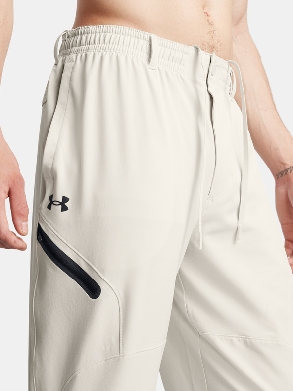 Under Armour Muške trenirke Under Armour UA Unstoppable Joggers-WHT