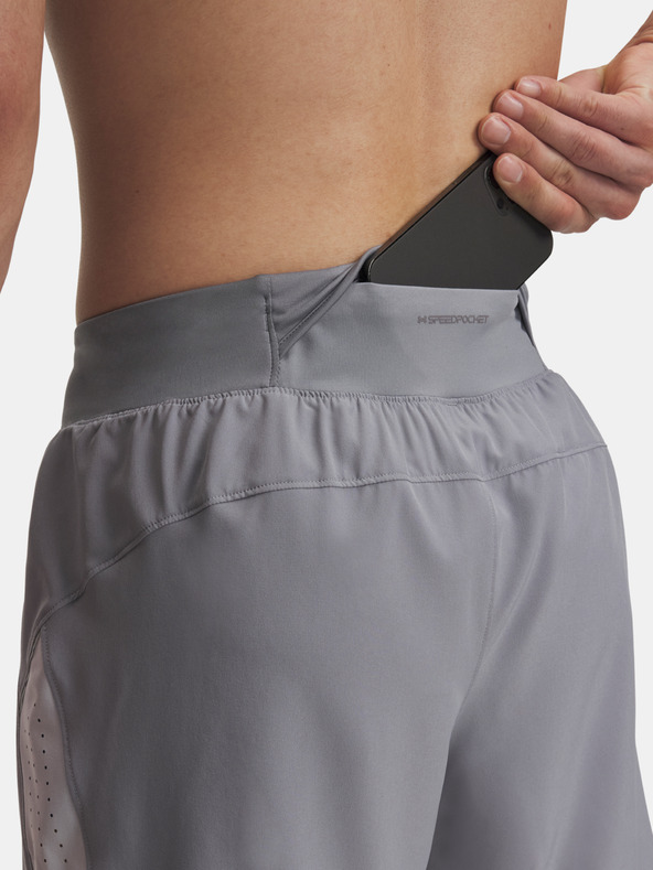 Under Armour Muške kratke hlače Under Armour UA LAUNCH PRO 7'' SHORTS-GRY