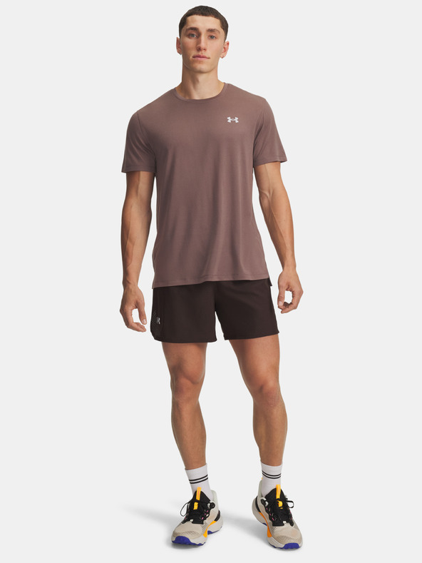 Under Armour Muške kratke hlače Under Armour UA TRAIL RUN LAUNCH SHORTS-BRN
