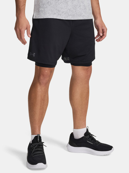 Under Armour Muške kratke hlače Under Armour UA Tech Vent 2in1 Short-BLK