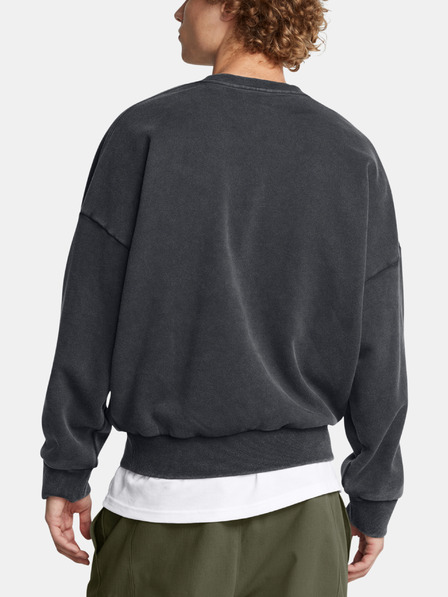 Under Armour Muška dukserica Under Armour UA Icon HWT Flc Wash OS Crew-BLK