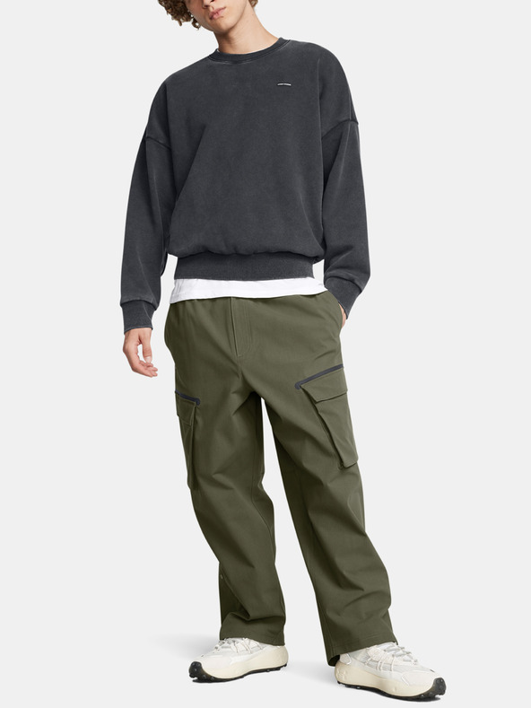 Under Armour Muška dukserica Under Armour UA Icon HWT Flc Wash OS Crew-BLK