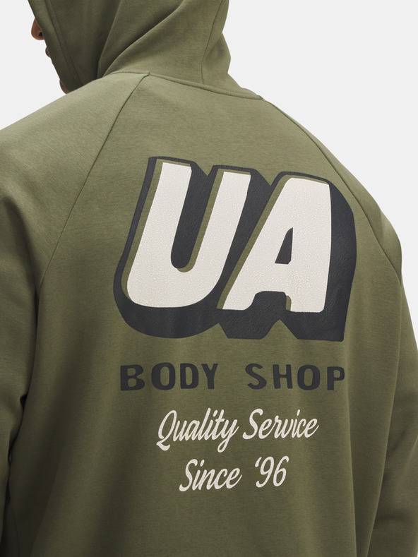 Under Armour Under Armour UA Rival Fleece HBR Logo HD-GRN muška majica s kapuljačom