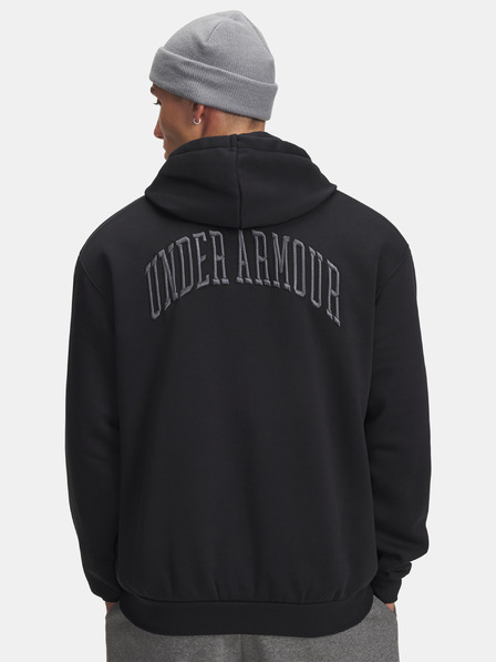 Under Armour Muška dukserica Under Armour UA Icon Flc Graphic Top-BLK