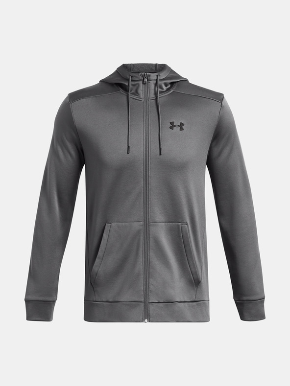 Under Armour Muška majica s majicom Under Armour UA Armor Fleece FZ Hoodie-GRY