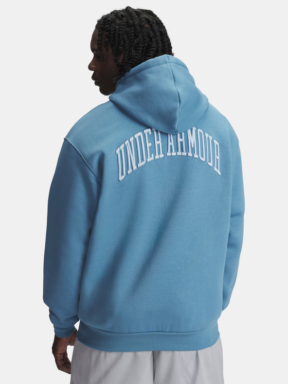 Under Armour Muška dukserica Under Armour UA Icon Flc Graphic Top-BLU