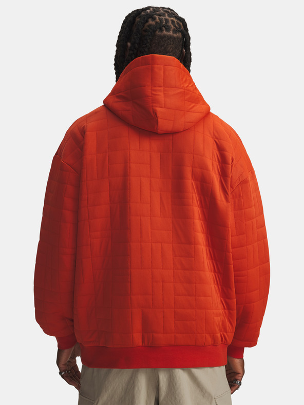 Under Armour Muška dukserica Under Armour UA Unstoppable Flc Txtr Hdy-ORG