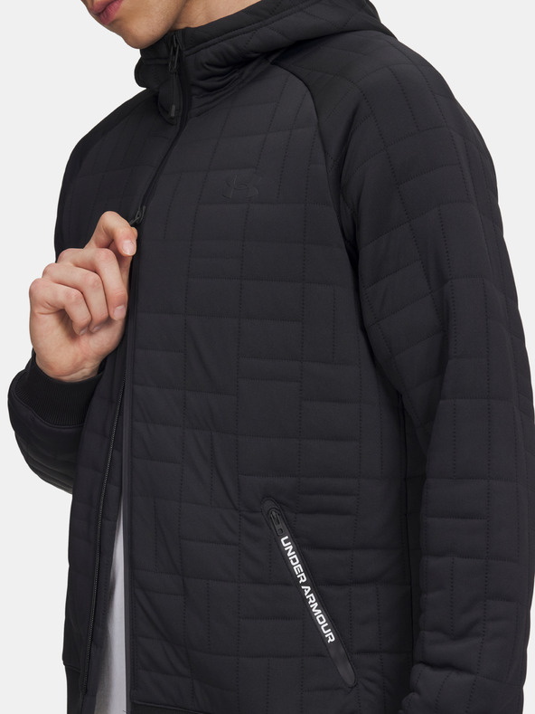 Under Armour Muška dukserica Under Armour UA Unstoppable Flc Txtr FZ-BLK