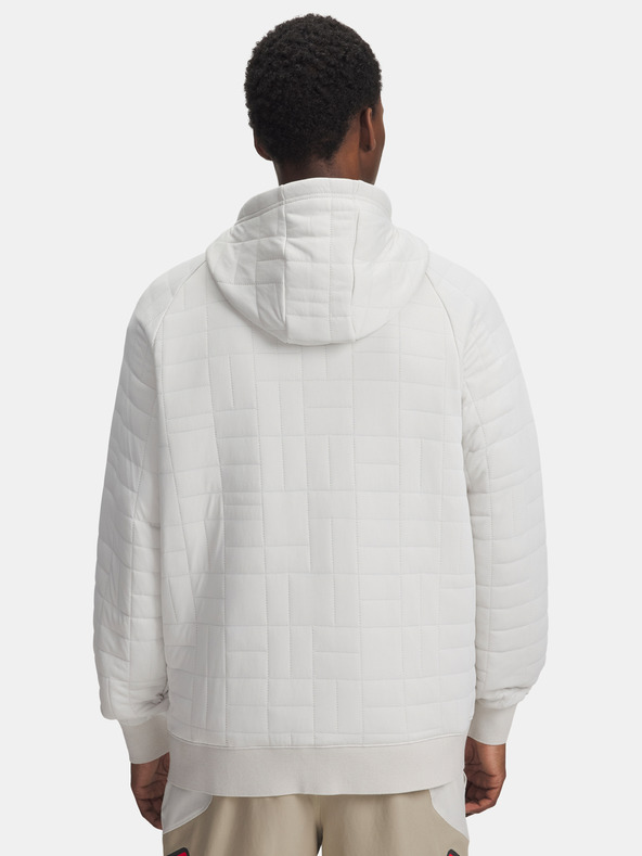 Under Armour Muška dukserica Under Armour UA Unstoppable Flc Txtr FZ-WHT