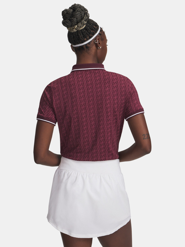 Under Armour Ženska polo majica Under Armour UA Playoff Jacquard Polo-RED