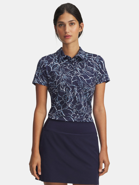 Under Armour Ženska polo majica Under Armour UA Playoff 3.0 Printed Polo-BLU