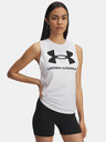 Under Armour Ženski top Under Armour UA Logo Tank-WHT