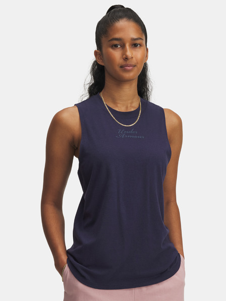 Under Armour Ženski top Under Armour UA Varsity Tank-BLU
