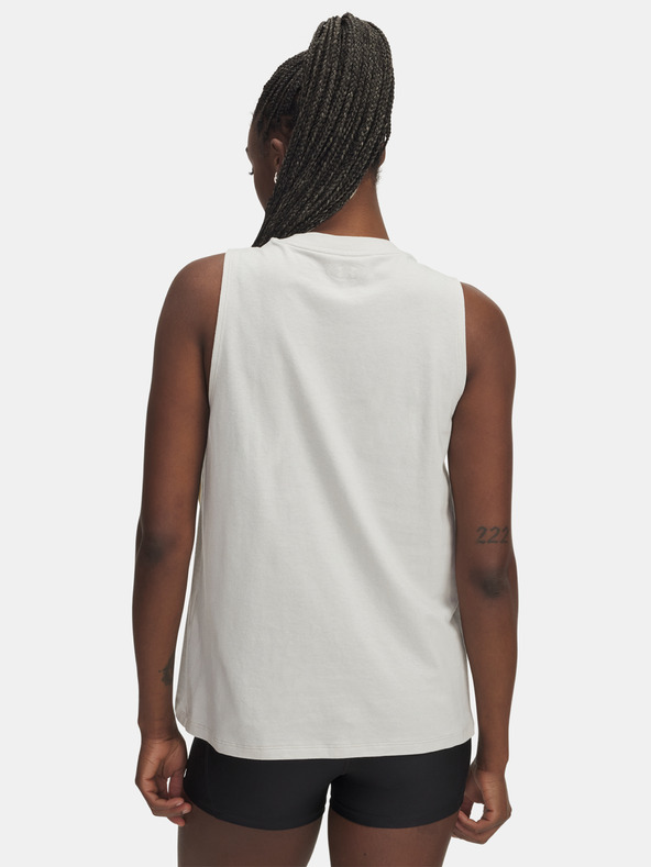 Under Armour Ženska majica Under Armour UA Varsity Tank-WHT
