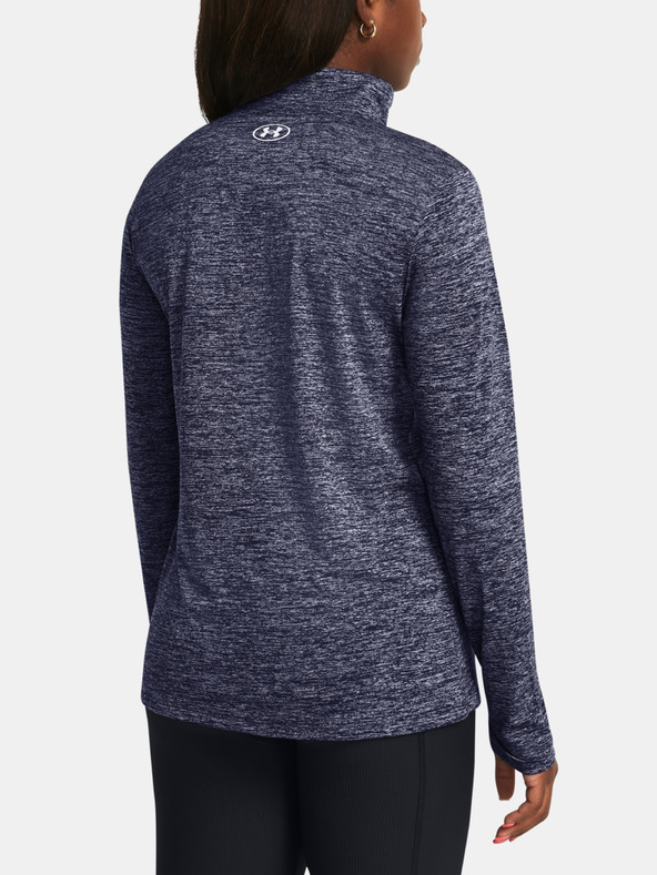 Under Armour Ženska majica Under Armour Tech 1/2 Zip- Twist-BLU