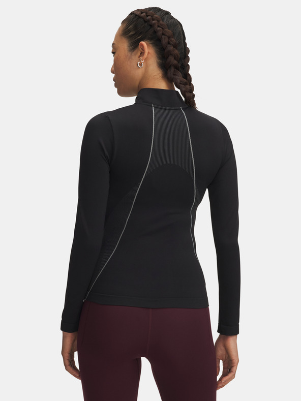 Under Armour Ženska majica Under Armour UA Vanish Seamless 1/4 Zip-BLK