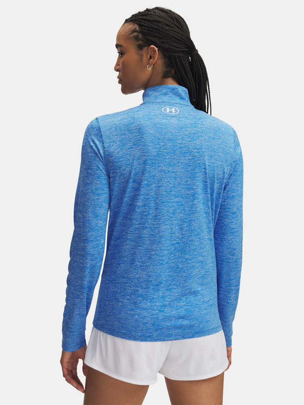 Under Armour Ženska majica Under Armour Tech 1/2 Zip- Twist-BLU