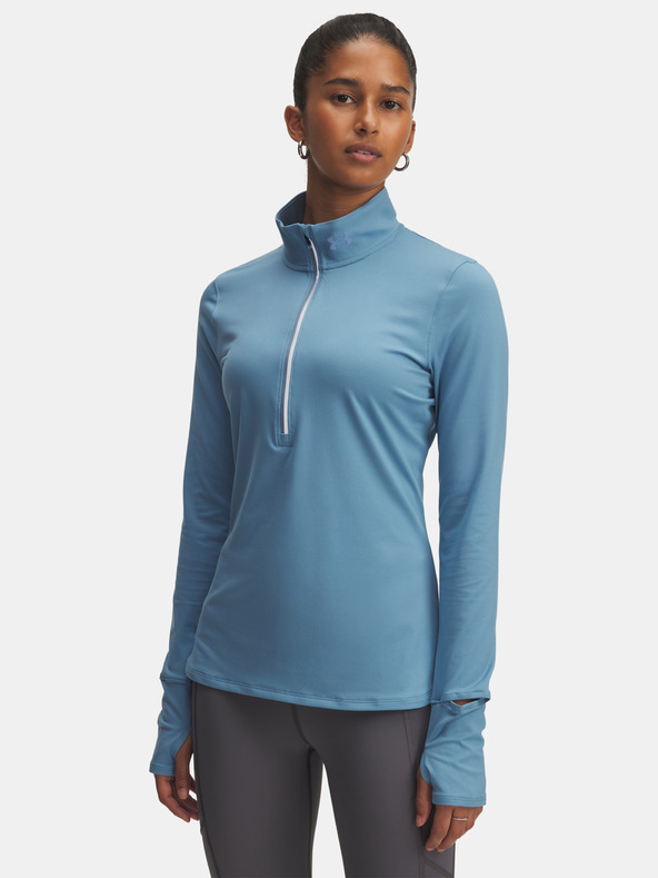 Under Armour Ženska majica Under Armour UA Launch Pro Half Zip-BLU