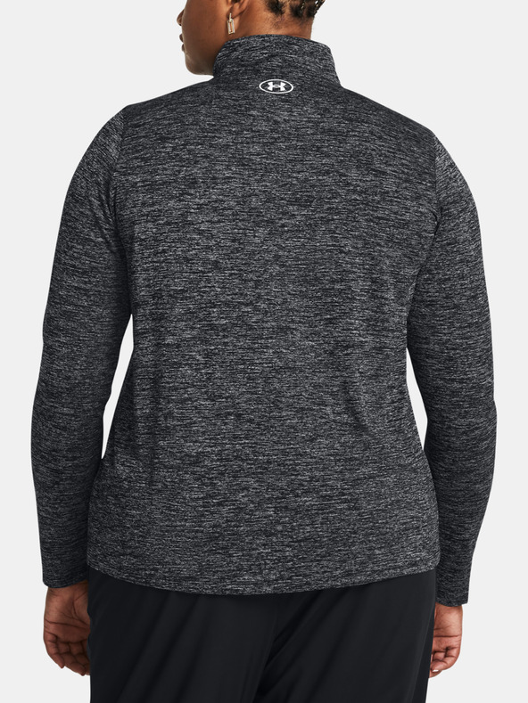 Under Armour Ženska majica Under Armour Tech 1/2 Zip - Twist&-BLK