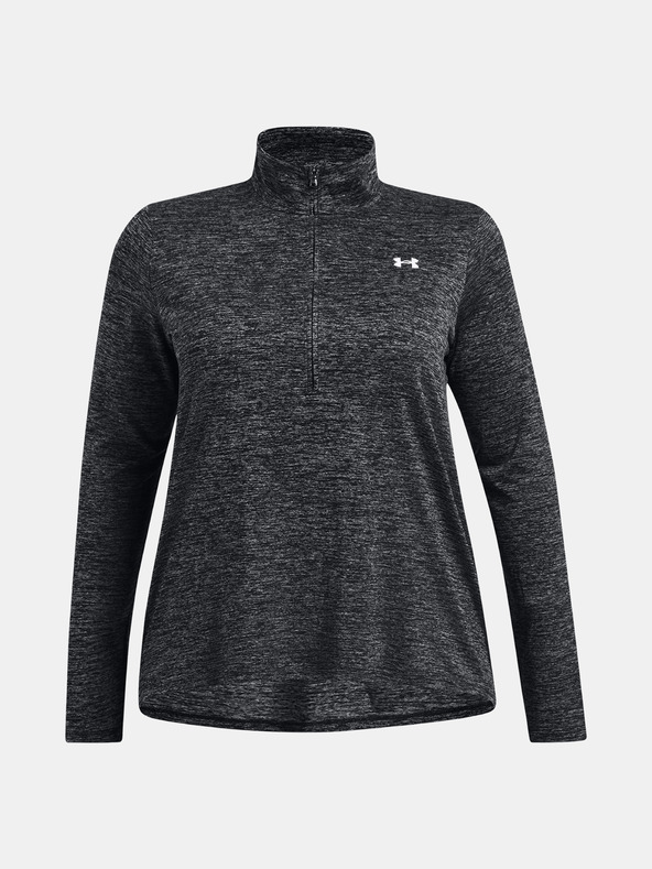 Under Armour Ženska majica Under Armour Tech 1/2 Zip - Twist&-BLK