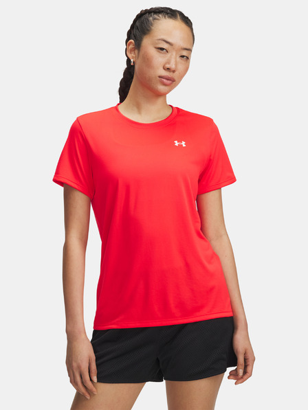 Under Armour Ženska majica Under Armour Tech SSC - Solid-RED