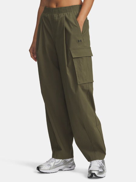 Under Armour Ženske sportske hlače Under Armour UA Unstoppable Rstop Cargo-GRN