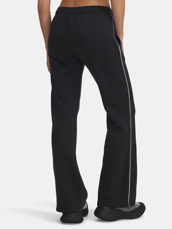 Under Armour Ženske sportske hlače Under Armour UA Rival Flc Piped Pant-BLK