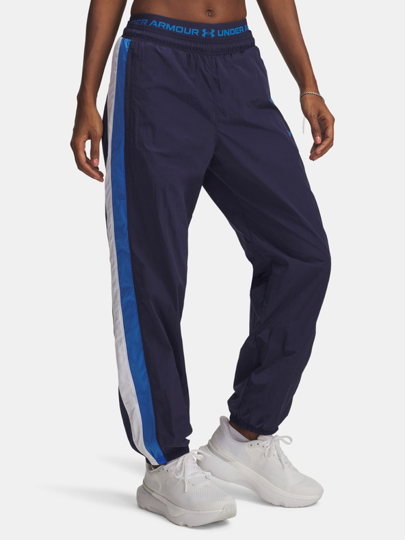 Under Armour Ženske sportske hlače Under Armour UA Icon Crinkle Pant-BLU