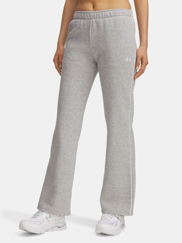 Under Armour Ženske sportske hlače Under Armour UA Rival Flc Piped Pant-GRY