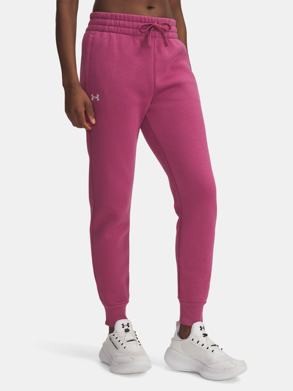 Under Armour Ženska trenirka Under Armour UA Rival Fleece Jogger-RED