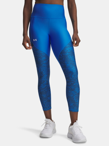 Under Armour Ženske tajice Under Armour Tech Print Panel Ankle Leg-BLU